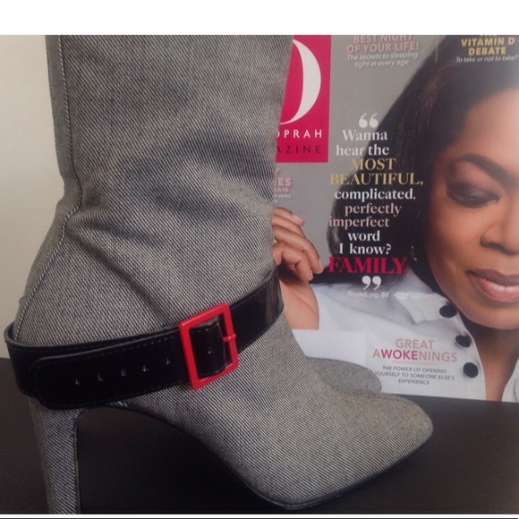 Coming Soon! Donald Pliner Tweed Boots - Picture 2 of 2